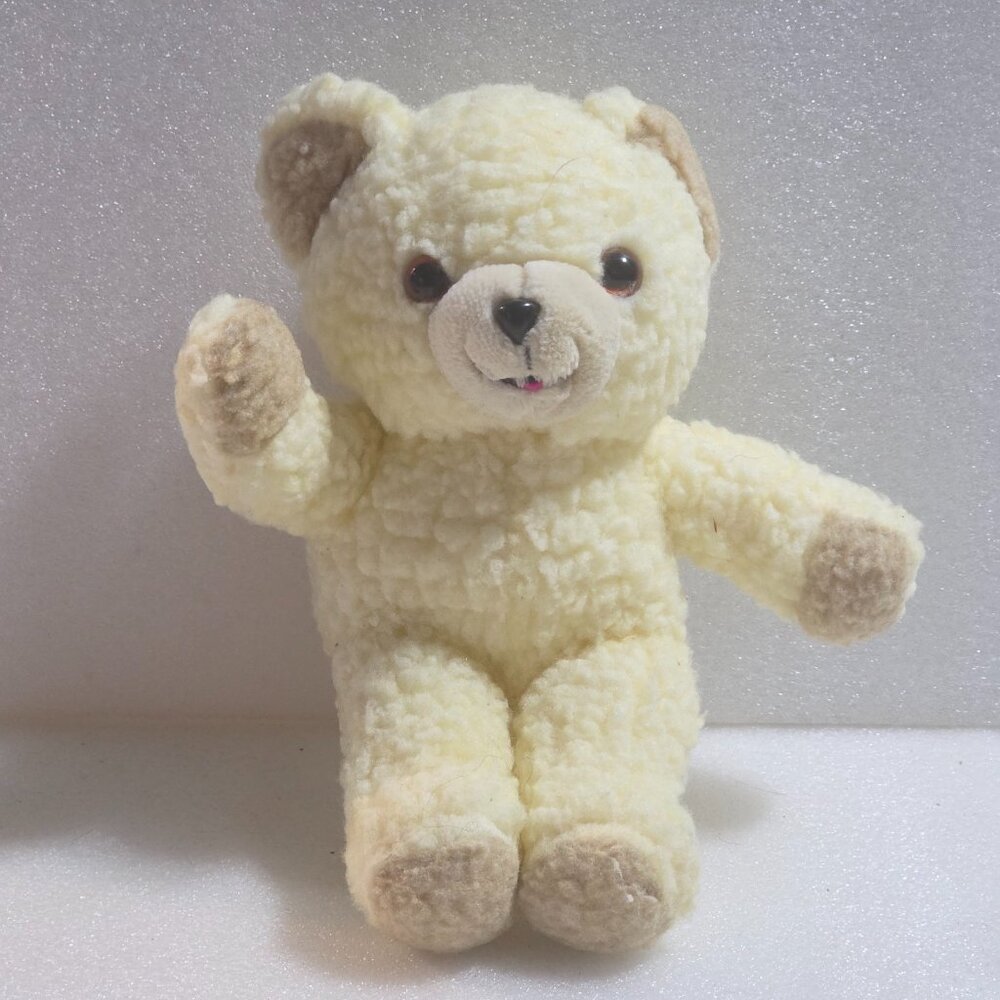 Snuggle Teddy Bear Vintage 1990s Fabric Softener Mascot Plush Lever Brothers 9''